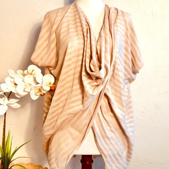 All Saints Tops - All Saints, NWT, Sz XS, Striped Itat Tee